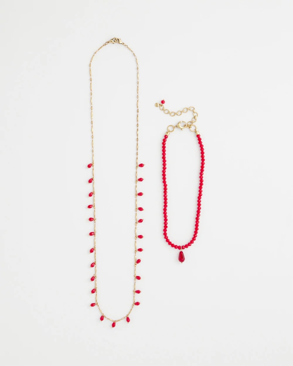Convertible Red Necklace Red - Chico's