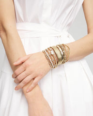Goldtone Stretch Bracelet Gold - Chico's