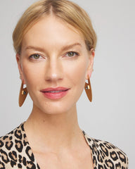Gold Triangle Linear Earrings Gold - Chico's