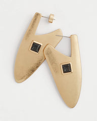 Gold Triangle Linear Earrings Gold - Chico's