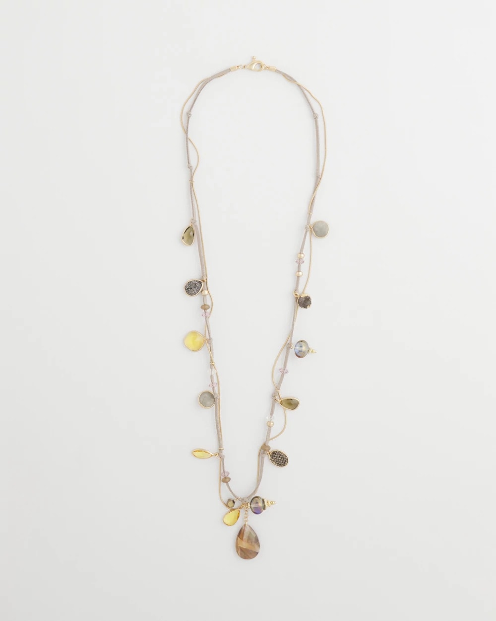 Drop Off Pendant Necklace Neutral - Chico's