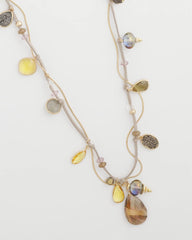 Drop Off Pendant Necklace Neutral - Chico's