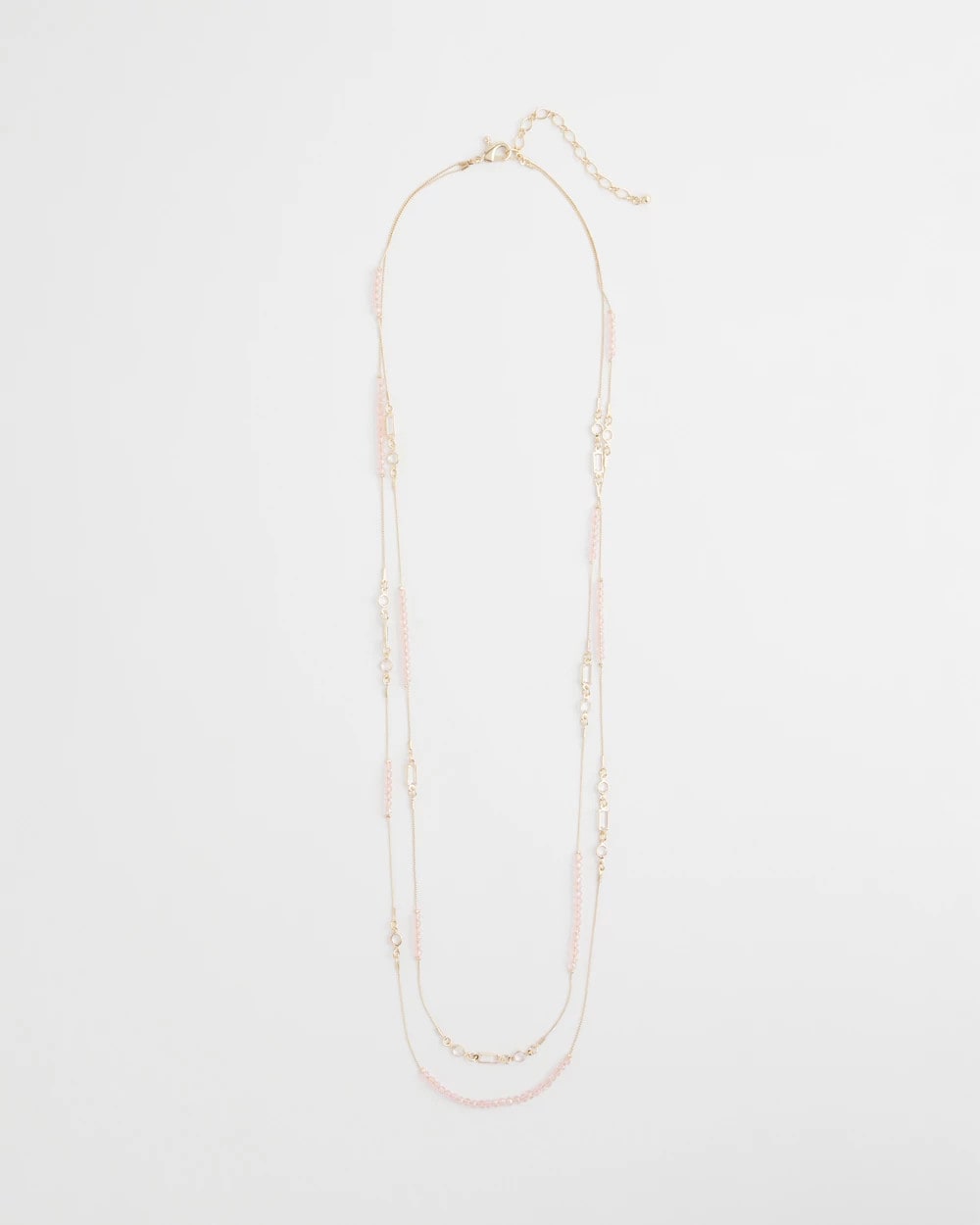 Pink Double-Strand Necklace Pink - Chico's