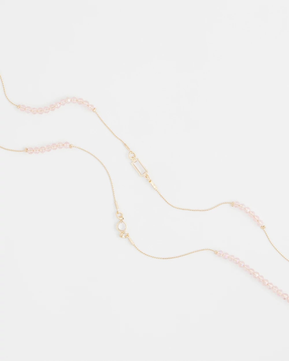 Pink Double-Strand Necklace Pink - Chico's