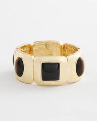 Neutral Gold Stretch Bracelet Neutral - Chico's