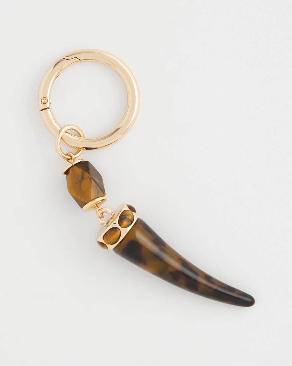 Chico's Originals Tortoise Bag Charm Brown - Chico's
