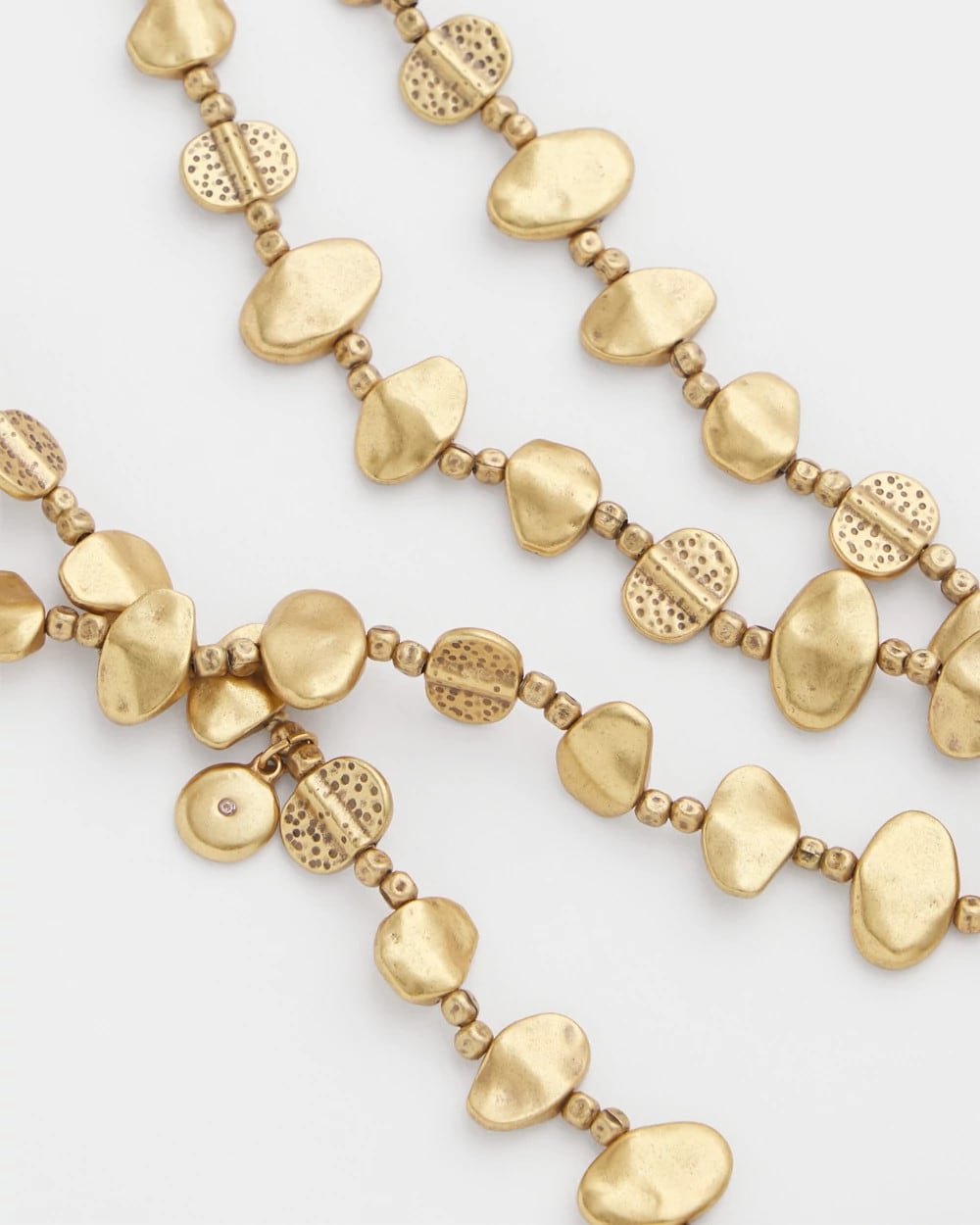 Gold Nugget Single Strand Necklace Gold - Chico's