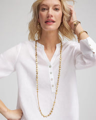 Gold Nugget Single Strand Necklace Gold - Chico's