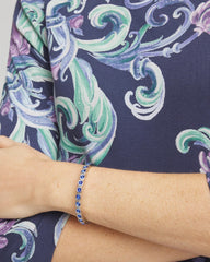 Small Faceted Stretch Bracelet Blue - Chico's