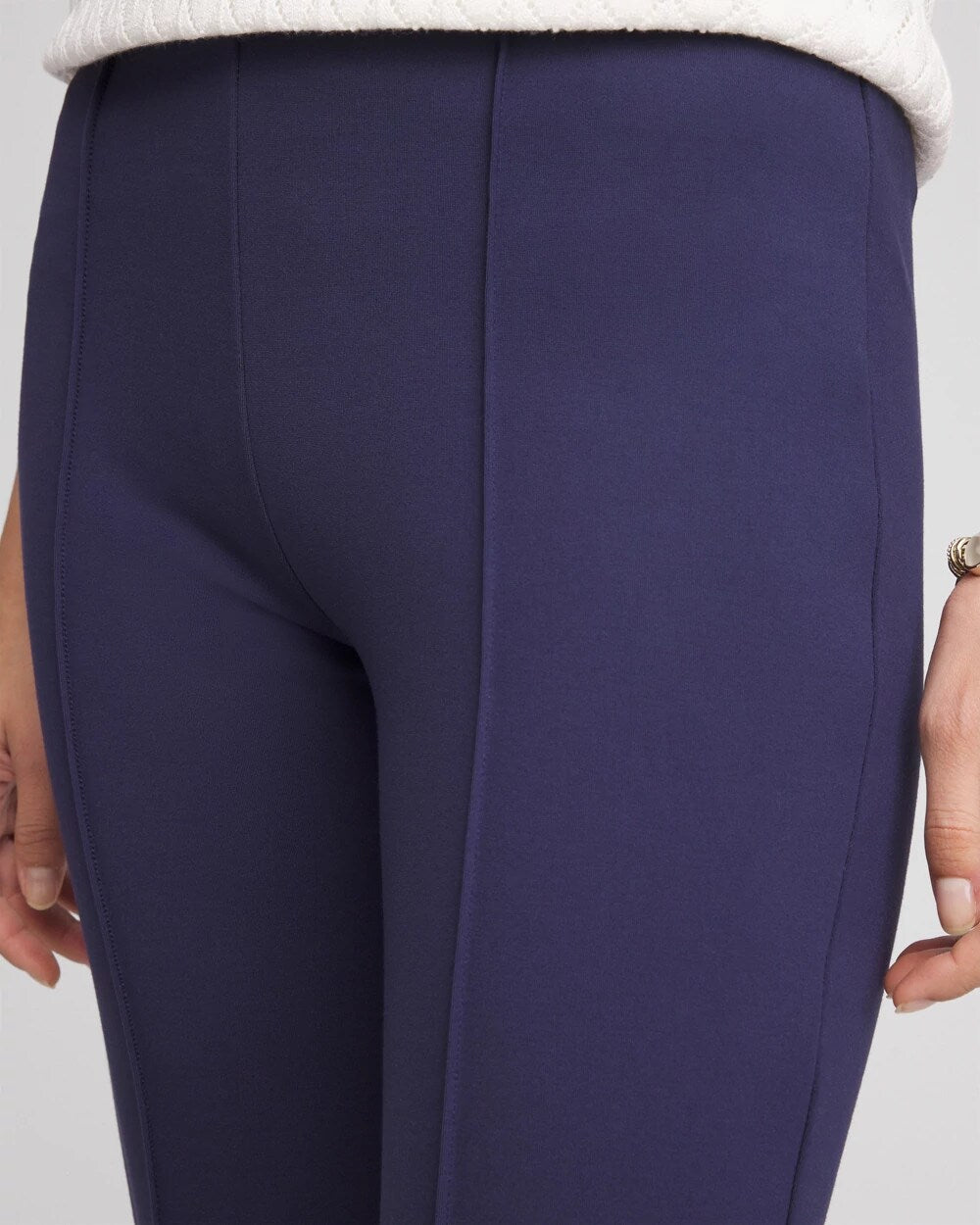 Lightweight Juliet Kick Flare Pants Passport Blue - Chico's