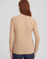 Cashmere Crewneck Sweater Camel - Chico's