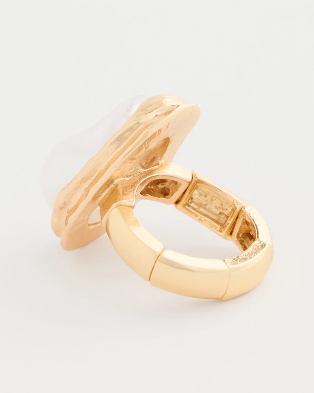 Faux Pearl Stretch Ring Pearl - Chico's