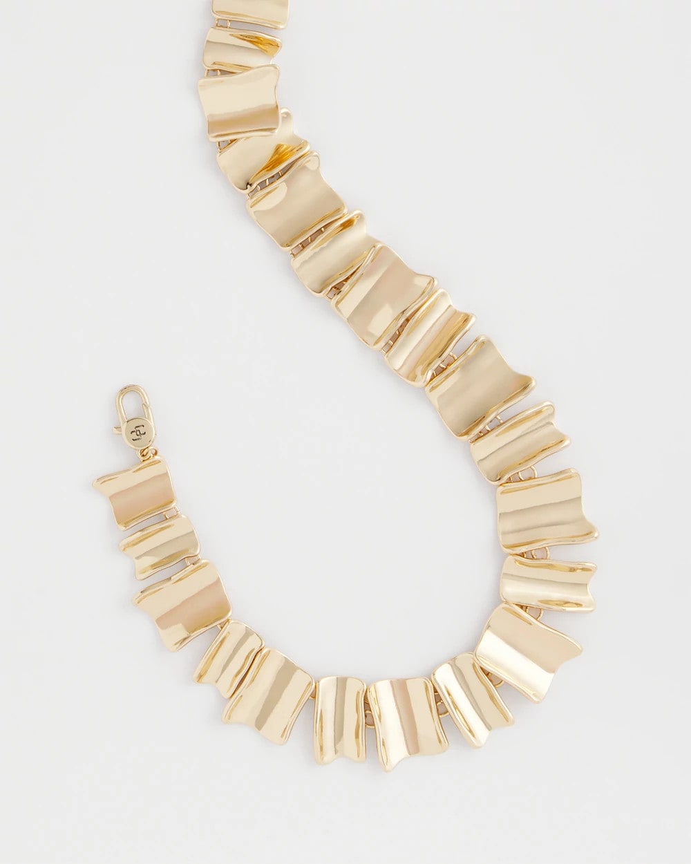 Gold Wave Collar Necklace Gold - Chico's