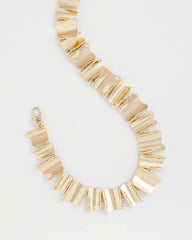 Gold Wave Collar Necklace Gold - Chico's