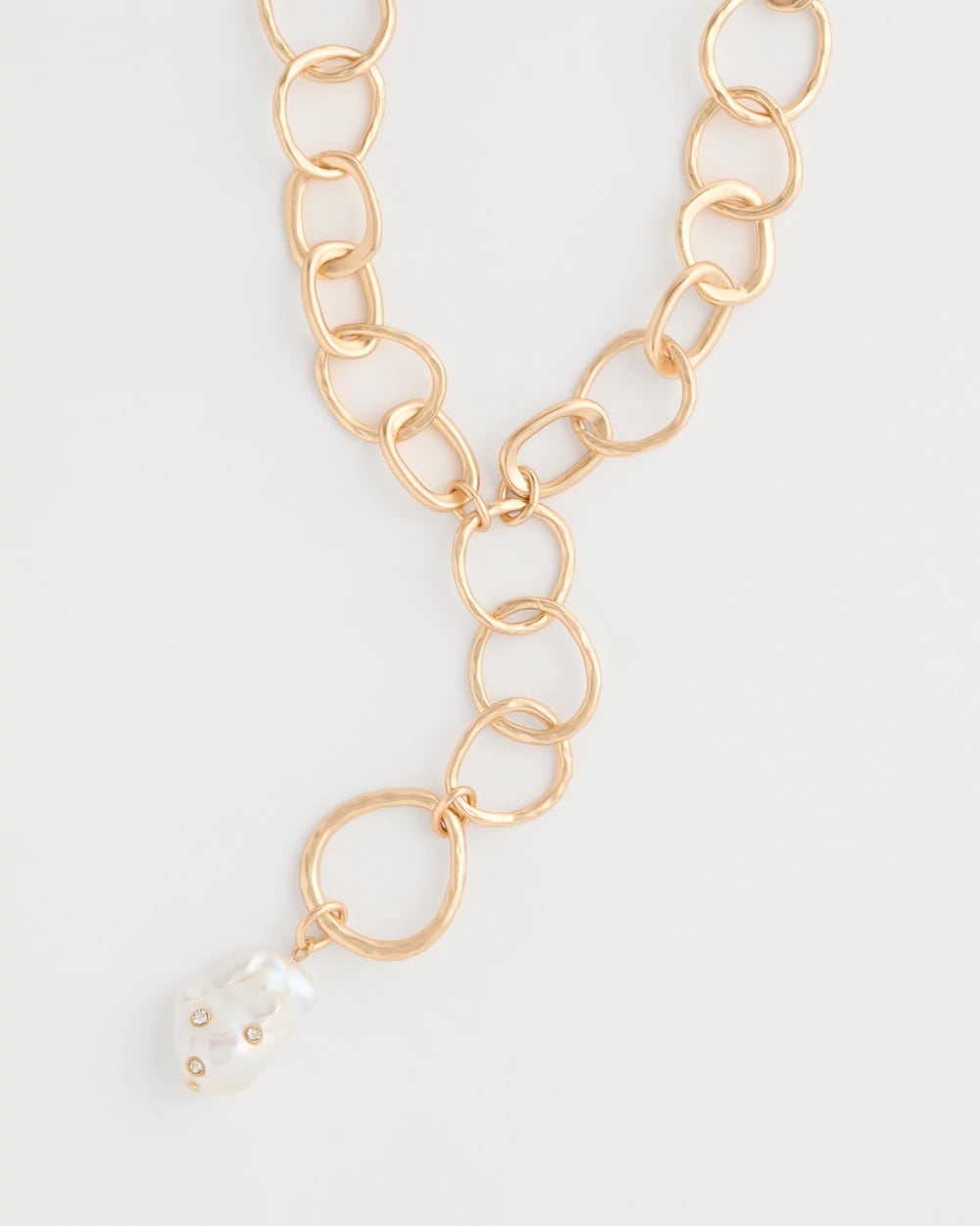 Pearl Y-Necklace Pearl - Chico's