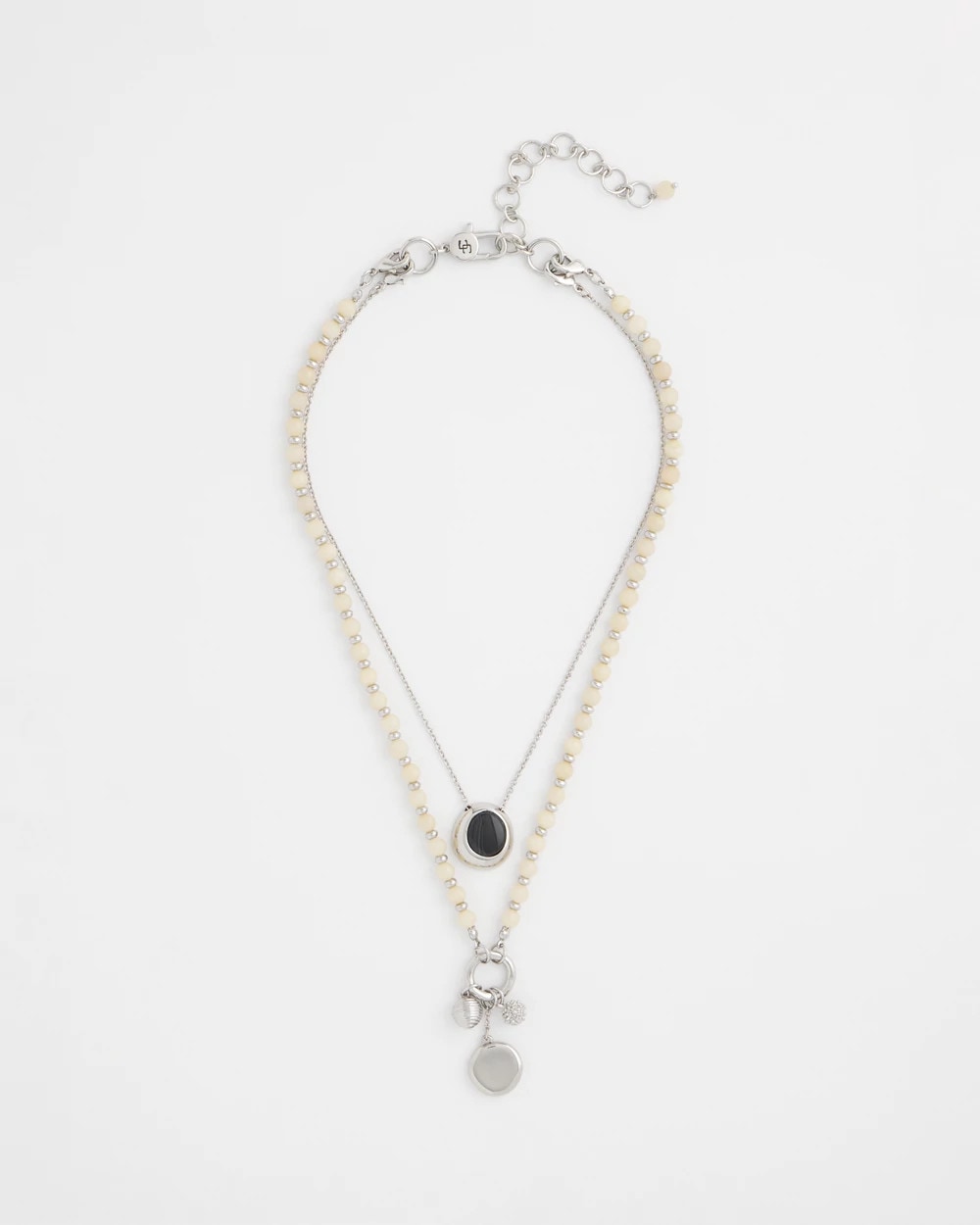 Short Double Strand Pendant Neutral - Chico's
