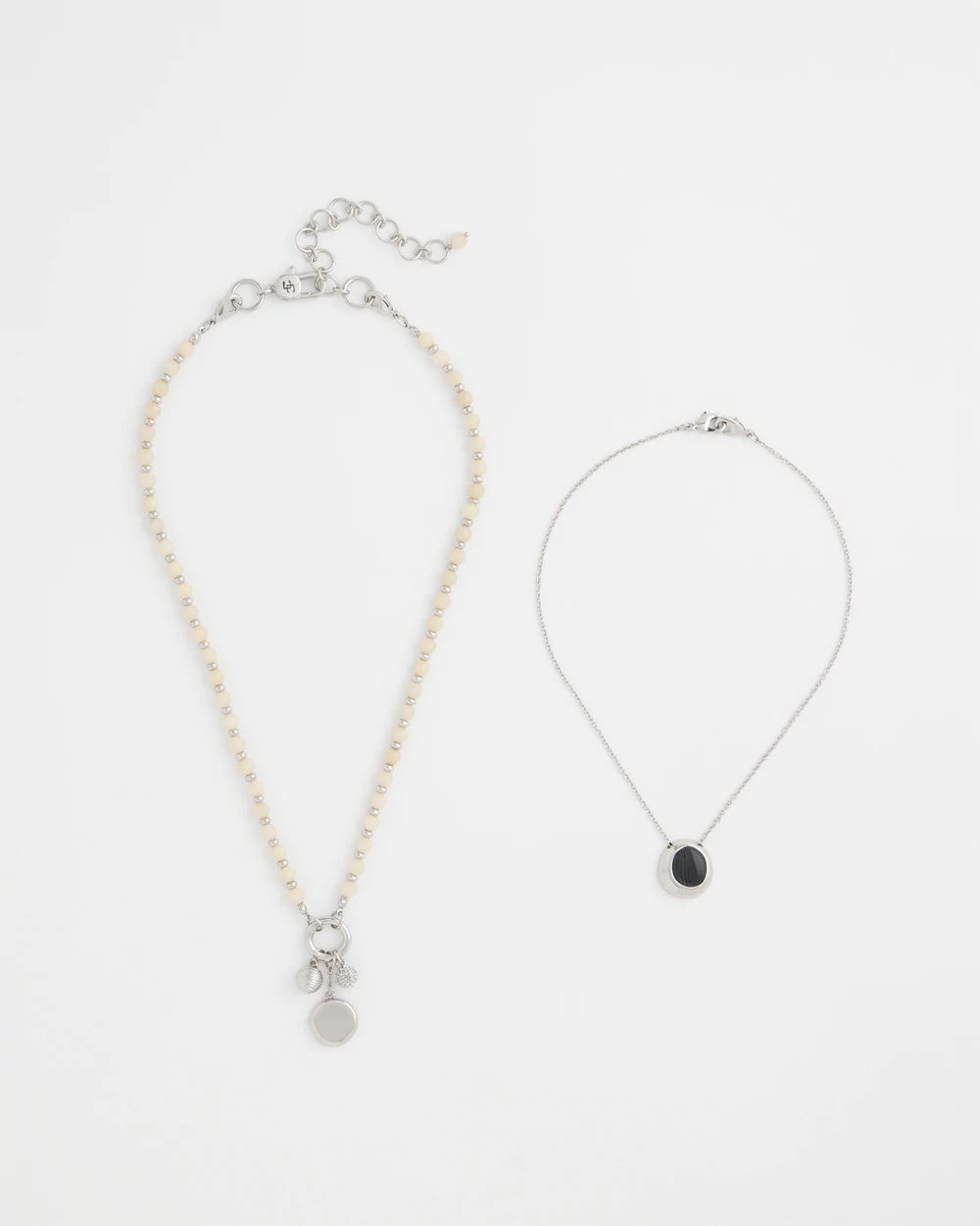 Short Double Strand Pendant Neutral - Chico's