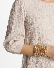 Gold Link Stretch Bracelet Gold - Chico's