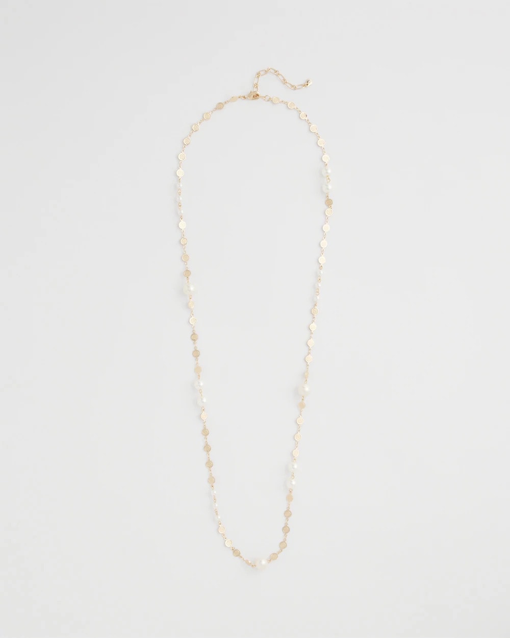 Pearl and Link Necklace Pearl - Chico's