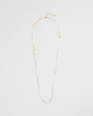 Pearl and Link Necklace Pearl - Chico's