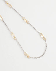 Mixed Metal Link Long Necklace Mixed Metals - Chico's