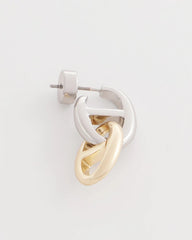 Mixed Metal Link Earrings Mixed Metals - Chico's
