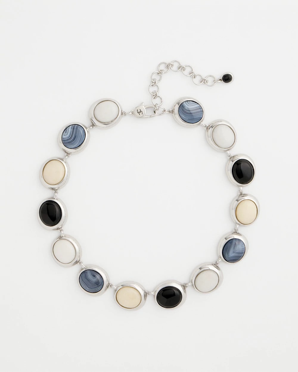 Short Polka Dot Collar Neutral - Chico's