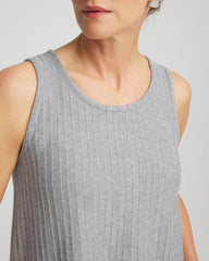 Cozy Tank Fog Heather Gray - Chico's