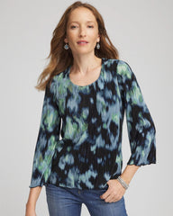Bodre Flare Sleeve Top Black - Chico's