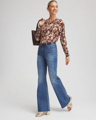 Touch of Cool™ Cowlneck Tee Cacao - Chico's