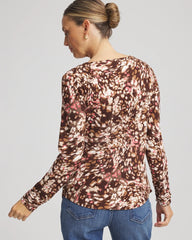Touch of Cool™ Cowlneck Tee Cacao - Chico's