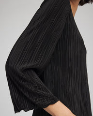 Bodre Flare Sleeve Top Black - Chico's