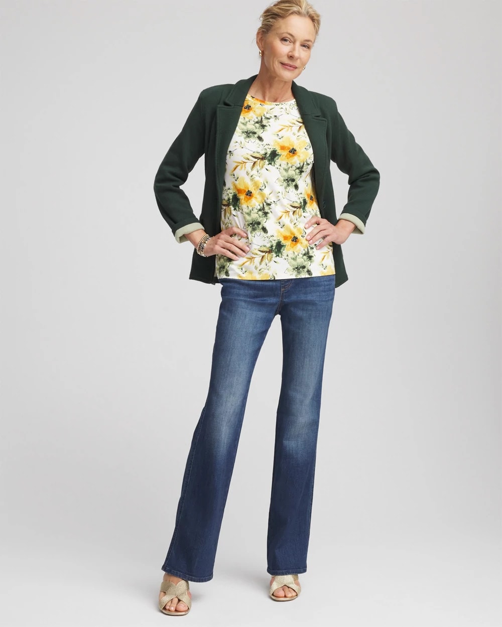 Garden Touch of Cool™ Layering Tee Ecru - Chico's