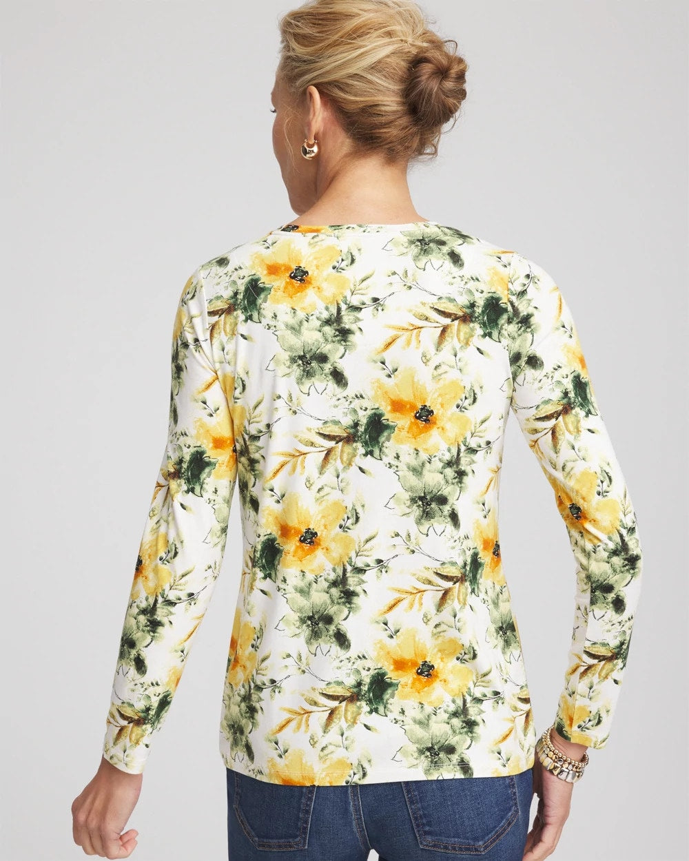 Garden Touch of Cool™ Layering Tee Ecru - Chico's