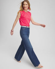 Island Tuck Sleeve Tee Watermelon Punch - Chico's