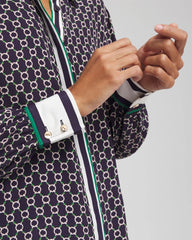 Faux Silk Twill Shirt Passport Blue - Chico's