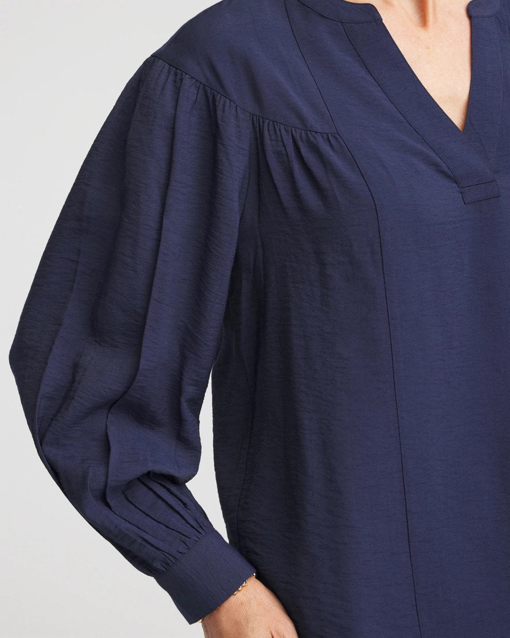 Woven Relaxed-Fit Shirt Passport Blue - Chico's