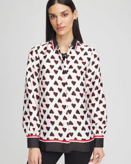 Classic Valentine's Day Blouse Black - Chico's