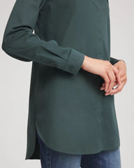 No Iron™ Long-Sleeved Tunic Darkest Spruce - Chico's