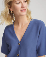 Dolman Cardigan Blue Lotus - Chico's
