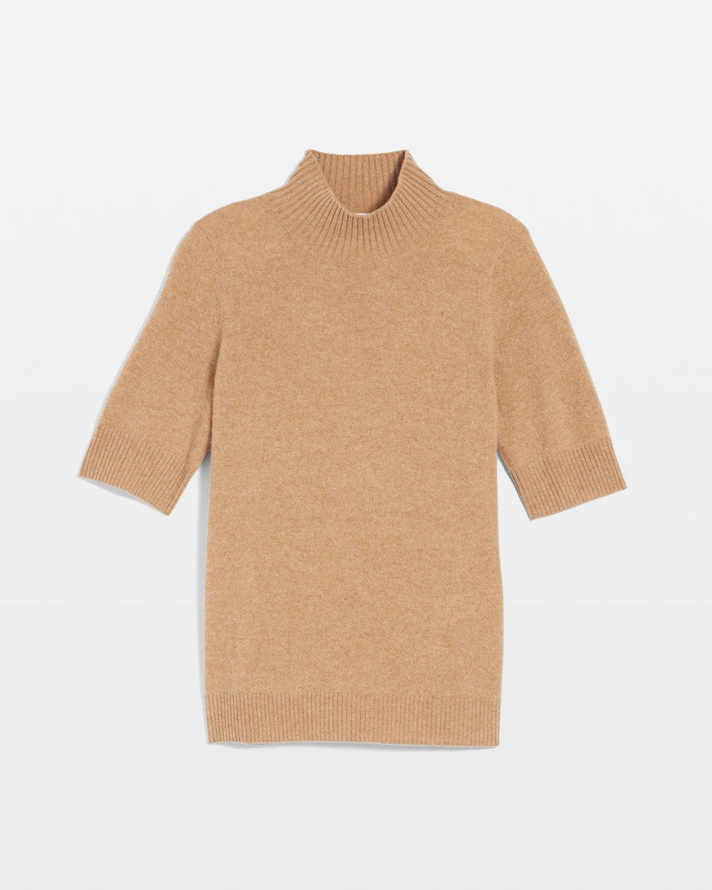 Cashmere Elbow-Sleeve Sweater Camel - Chico's
