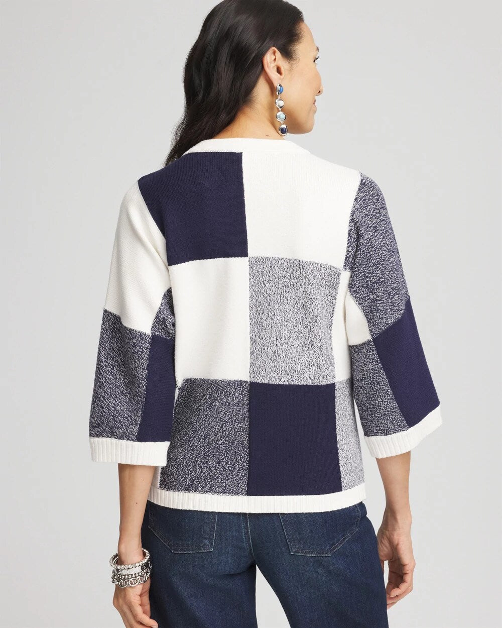 Dolman Sleeve Pullover Sweater Passport Blue - Chico's