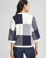 Dolman Sleeve Pullover Sweater Passport Blue - Chico's