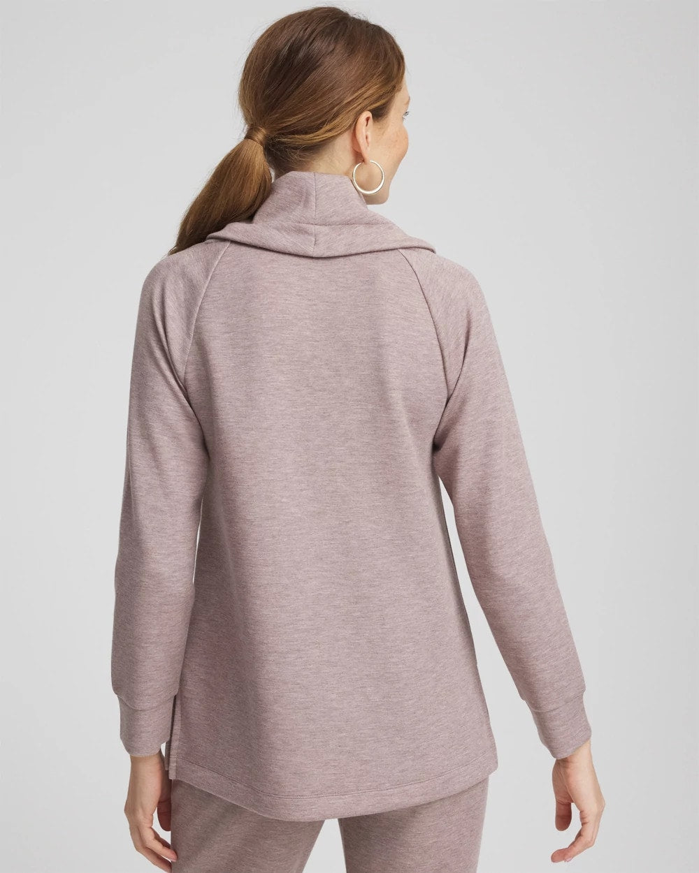 Zenergy® Soft Tunic Taupe Heather - Chico's