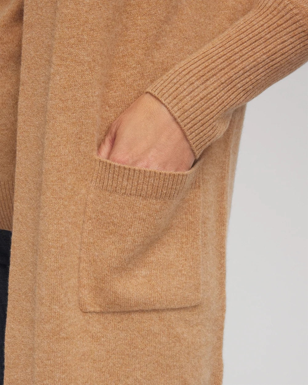 Cashmere Duster Cardigan Camel - Chico's