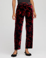 Velvet Rose Slim Ankle Pants Black - Chico's