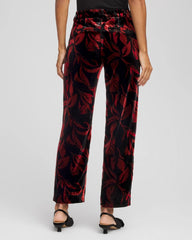 Velvet Rose Slim Ankle Pants Black - Chico's