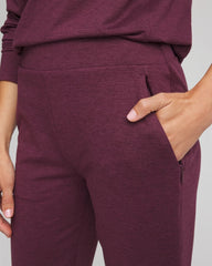 Zenergy® Cloud Tapered Ankle Pants Blackened Burgundy - Chico's