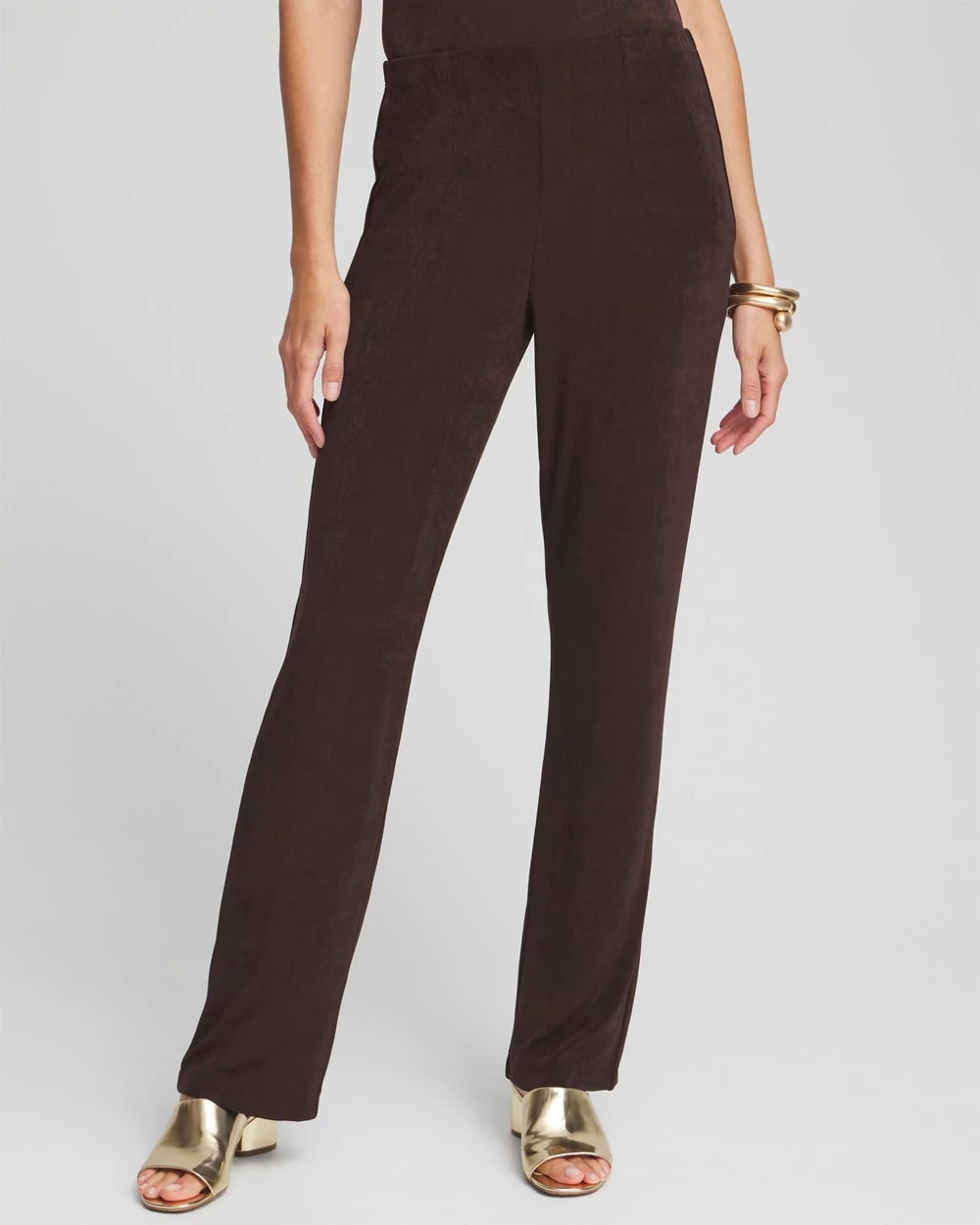Petite Travelers™ No Tummy Pants Cocoa Bean - Chico's