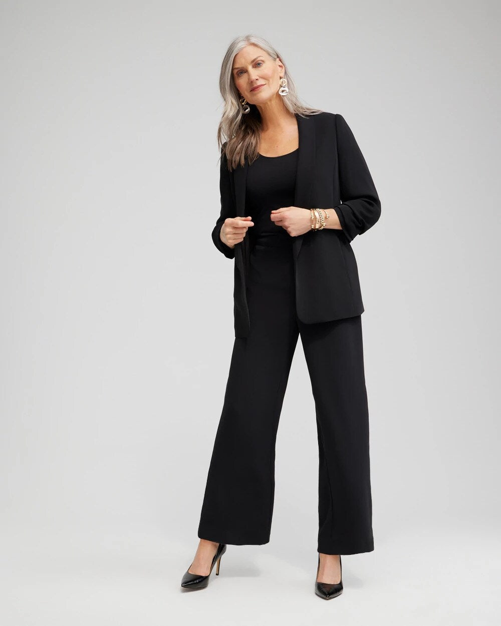 Wide Leg Soft Pants Black - Chico's
